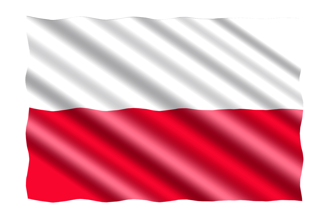 Flaga Polski.